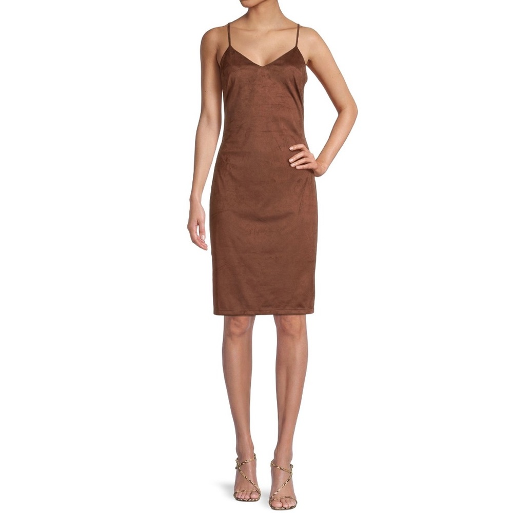 Women’s size medium faux suede dress